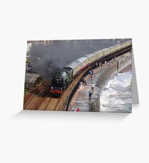 LNER 60163 'Tornado' at Dawlish Greeting Card