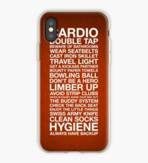Zombieland — The Rules iPhone Case