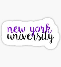 Pegatina Universidad de Nueva York