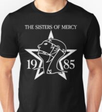 Camiseta unisex Camisa de Sisters of Mercy con '1985'