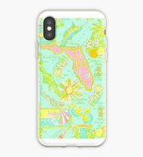 Lilly Pulitzer Florida Print Inspired iPhone Case