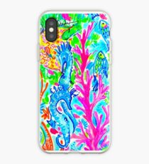 Lilly Pulitzer Delaware State Inspired iPhone Case