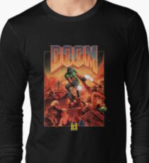 DOOM CLASSIC COVER Long Sleeve T-Shirt