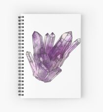 Amethyst Spiral Notebook