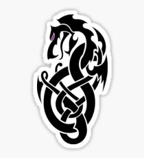 Celtic dragon totem Sticker