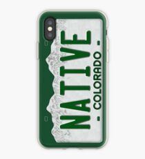Colorado Native Kennzeichen iPhone-Hülle & Cover