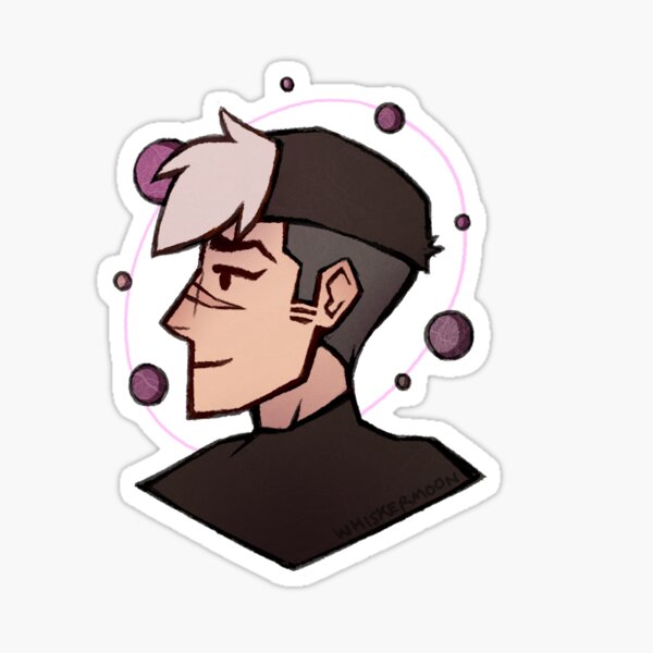 Shiro The Black Paladin Sticker