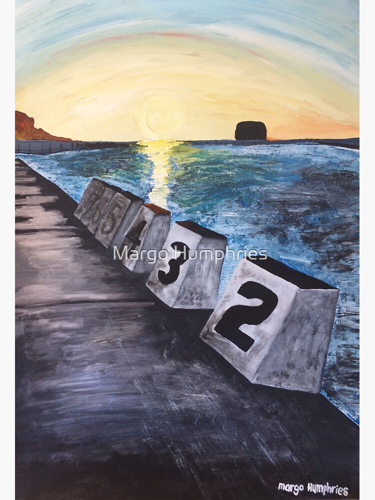 "Merewether Baths" by Margo Humphries by kasarnDesigns