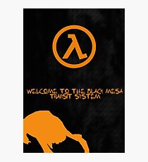 Half Life Black Mesa Photographic Print