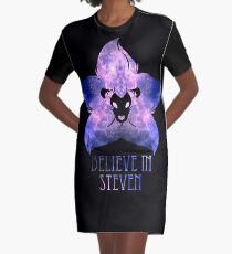 Believe in Steven Graphic T-Shirt Dress