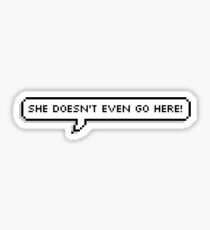 Mean Girls - Sie geht nicht mal hier hin! Sticker
