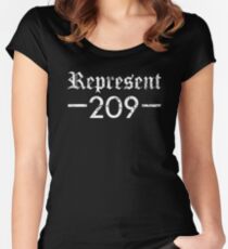 Represent 209 Women's Fitted Scoop T-Shirt