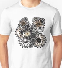 Steampunk Gears on your Gear No.2 Unisex T-Shirt
