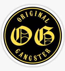 Original Gangster Stickers | Redbubble