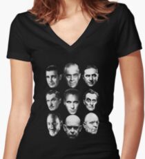 Masters of Horror Women's Fitted V-Neck T-Shirt