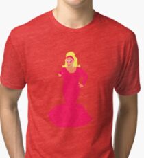 Divine Flamingo Tri-blend T-Shirt