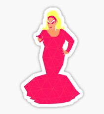 Divine Flamingo Sticker