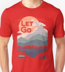 Let's Go Slim Fit T-Shirt