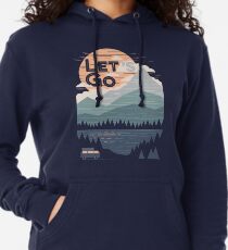 Lass uns gehen Leichter Hoodie