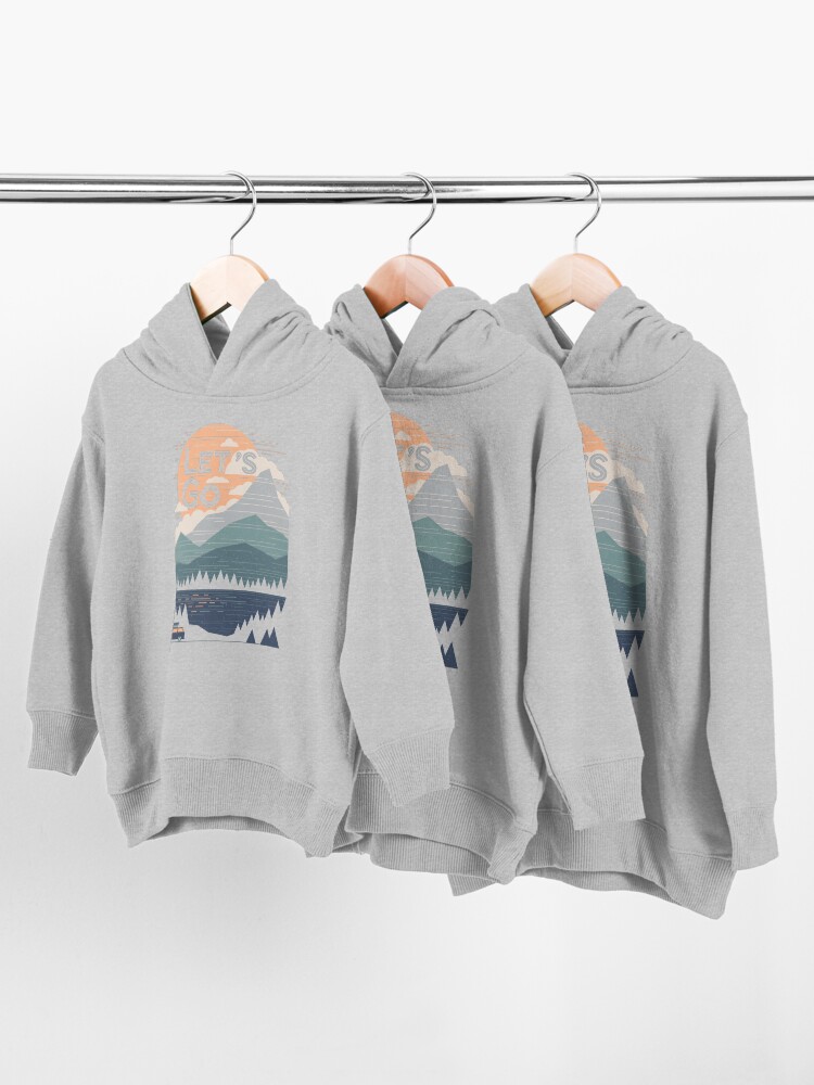 Alternate view of Let's Go Toddler Pullover Hoodie