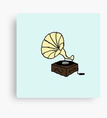 Gramophone Canvas Print