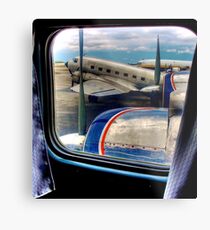 Scene from the Golden Age of Flight in Color Metal Print