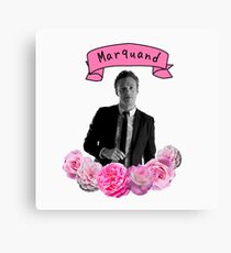 Ross Marquand Flower Design Canvas Print