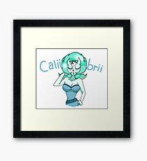 Official Caliibrii Merch Framed Print