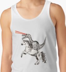 Camiseta de tirantes Raptor y unicornio