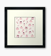 body linguage Framed Print