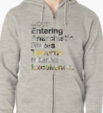 Sudadera con capucha y cremallera BEASTIE Anagrama