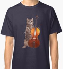 Cello Cat - Meowsicians Classic T-Shirt
