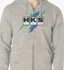 HKS Vintage Zipped Hoodie