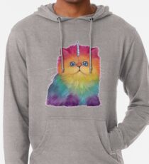 Regenbogen Mewnicorn ™ Leichter Hoodie