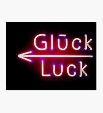 Good luck, Luck Photographic Print