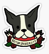 Boston University Terrier Sticker