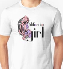 Cool Stylish Girly Fashion Cute California Girl Unisex T-Shirt