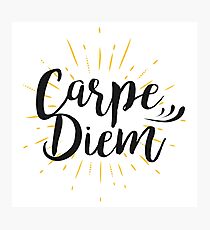 Lámina fotográfica Carpe Diem