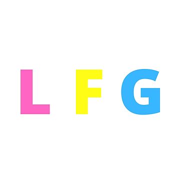 LETSFUKNGO LFG OG Black T-Shirt (Unisex) XSmall