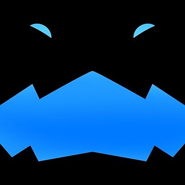 Blue protogen Mask for Sale by Protato-Chips