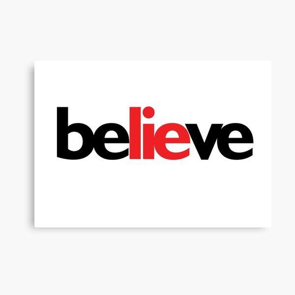 believe Canvas Print