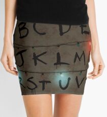 Stranger lights Mini Skirt