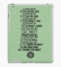 A Little Bit of SPN - Dark iPad Case/Skin