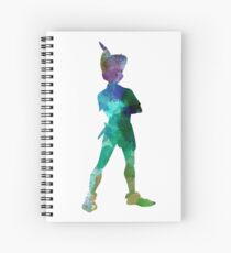 Peter Pan in Aquarell Spiralblock