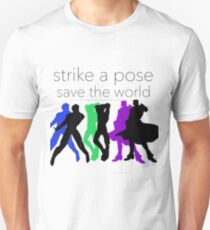 JJBA- Strike a Pose, Save the World! Unisex T-Shirt
