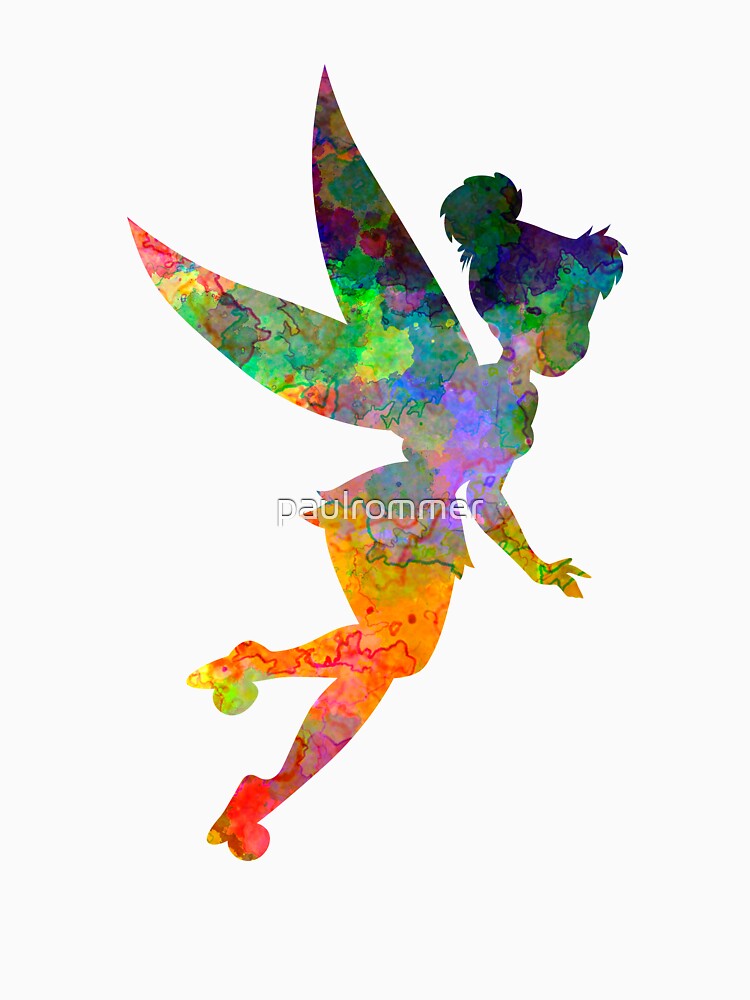 Tinkerbell in watercolor by paulrommer