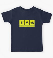 Gefahren des Feuer-Sumpfes Kinder T-Shirt