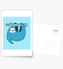 Sloth on a Branch Postcards