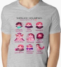 pussies adventure Men's V-Neck T-Shirt