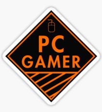 Pc Gaming (Orange) Sticker